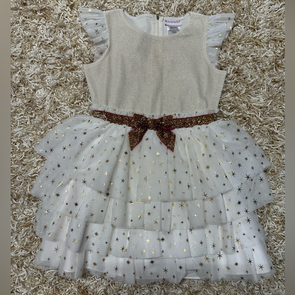 American Girl “All That Glitters” Tulle Dress with Bow